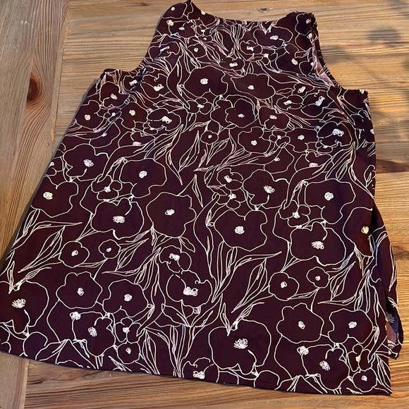 14th and Union  Nordstrom Poppy Tank Tunic NWOT - Picture 5 of 5